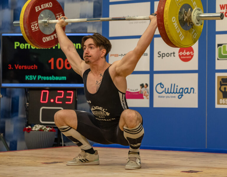 Perreaux Reißen 106kg