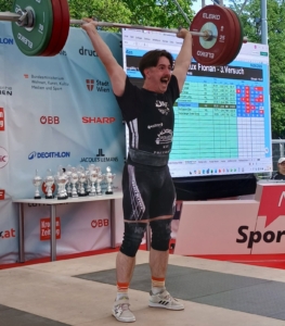 Perreaux Stoßen 145kg